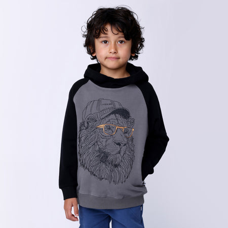Minti Cool Lion Furry Hood