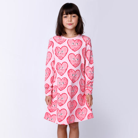 Minti Painted Hearts Dress