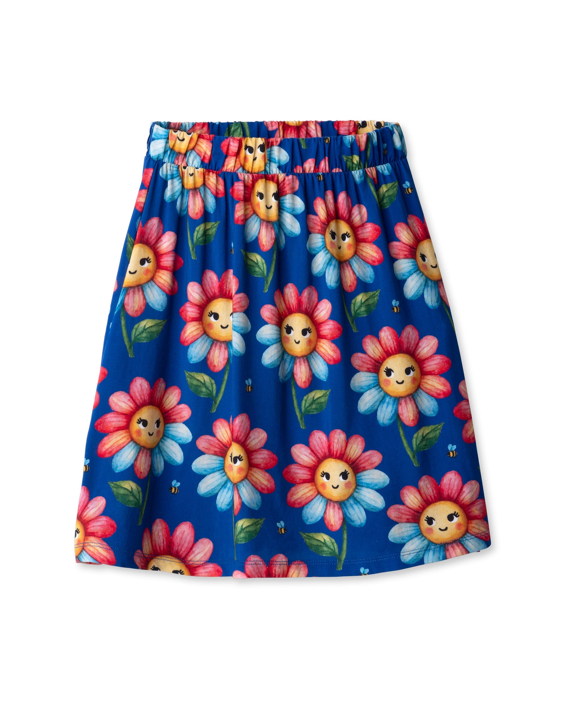 Minti Flower And Bee Woven Skirt