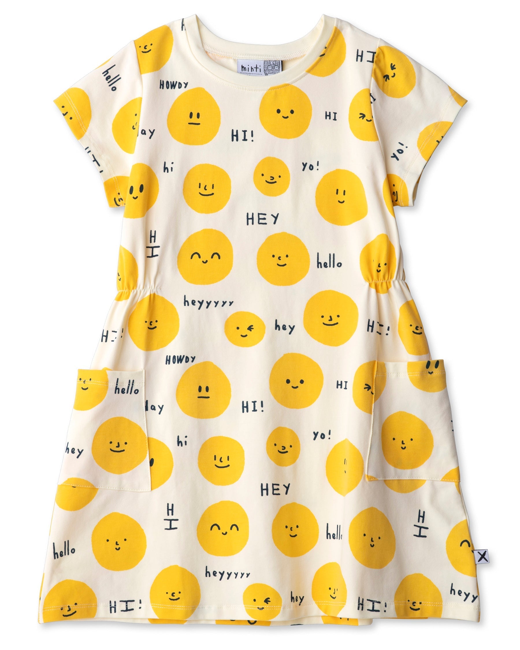 Minti Hello Faces Dress