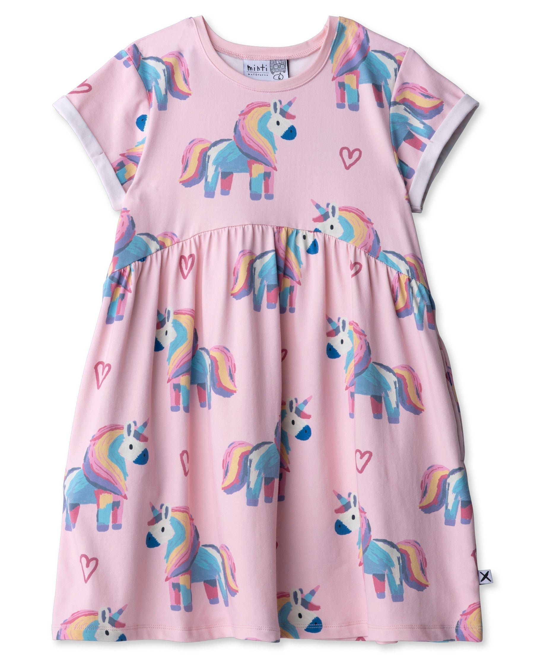 Minti Painted Unicorn Dress