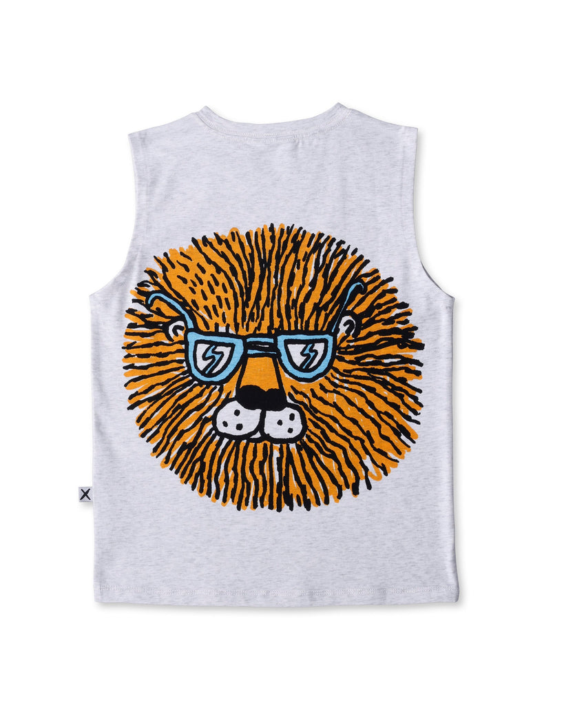 Minti Messy Lion Sleeveless Tee