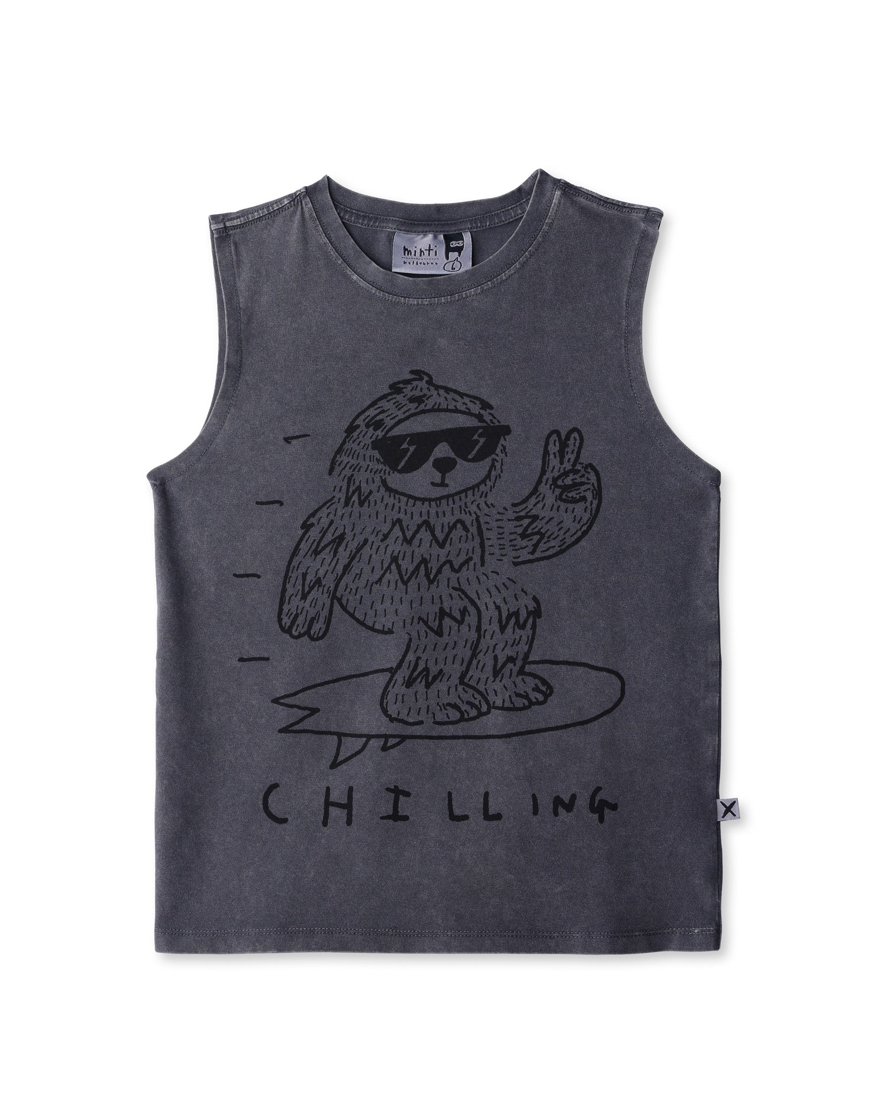 Minti Sloth Mode Sleeveless Tee