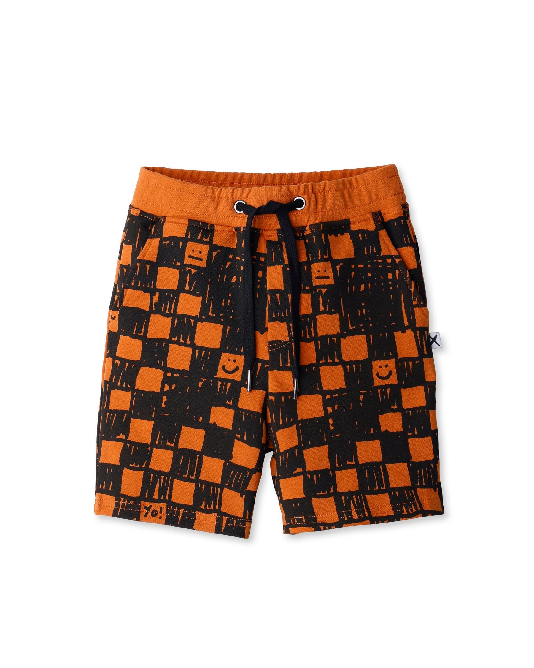 Minti Sketchy Grid Short