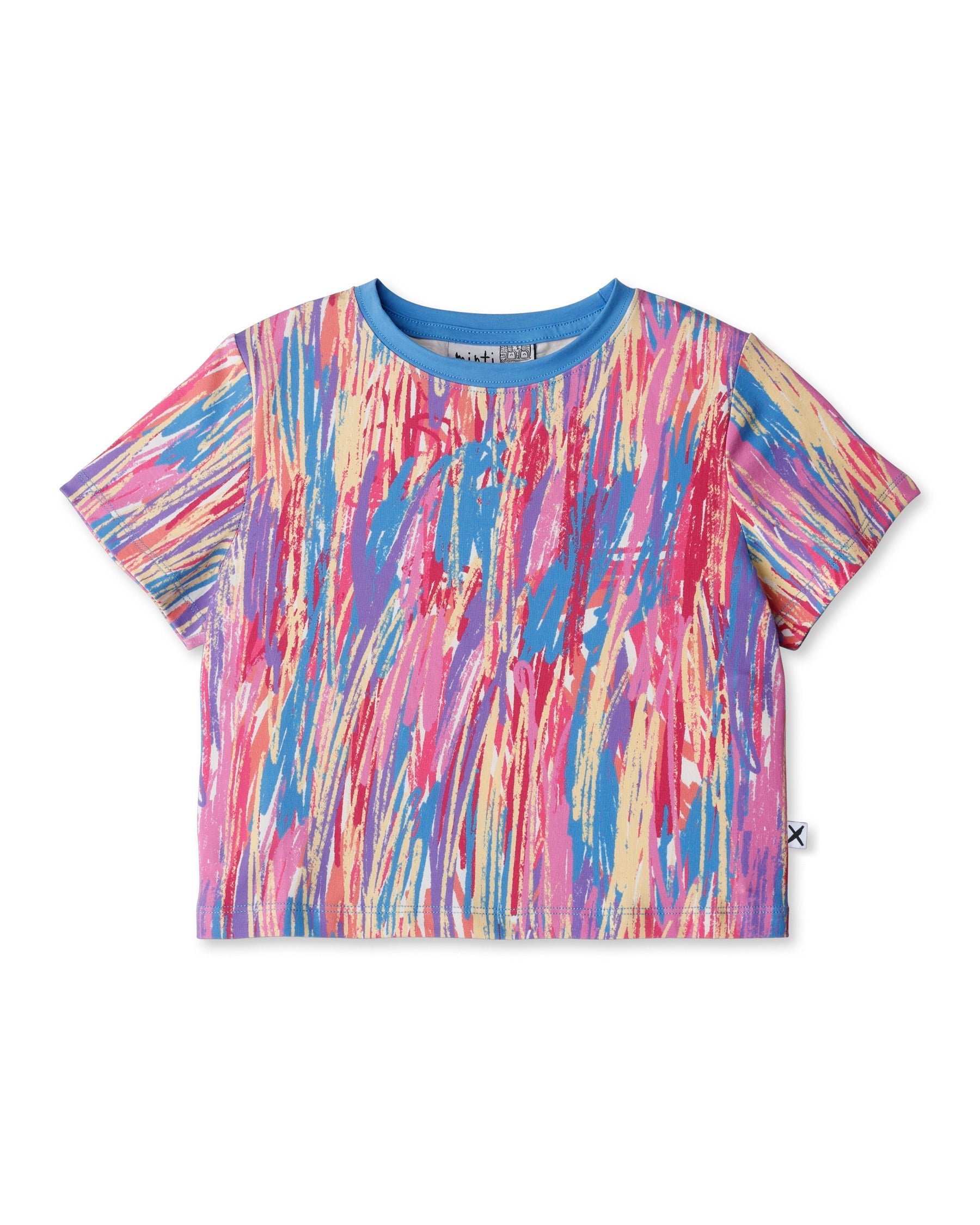 Minti Crayon Cropped Tee