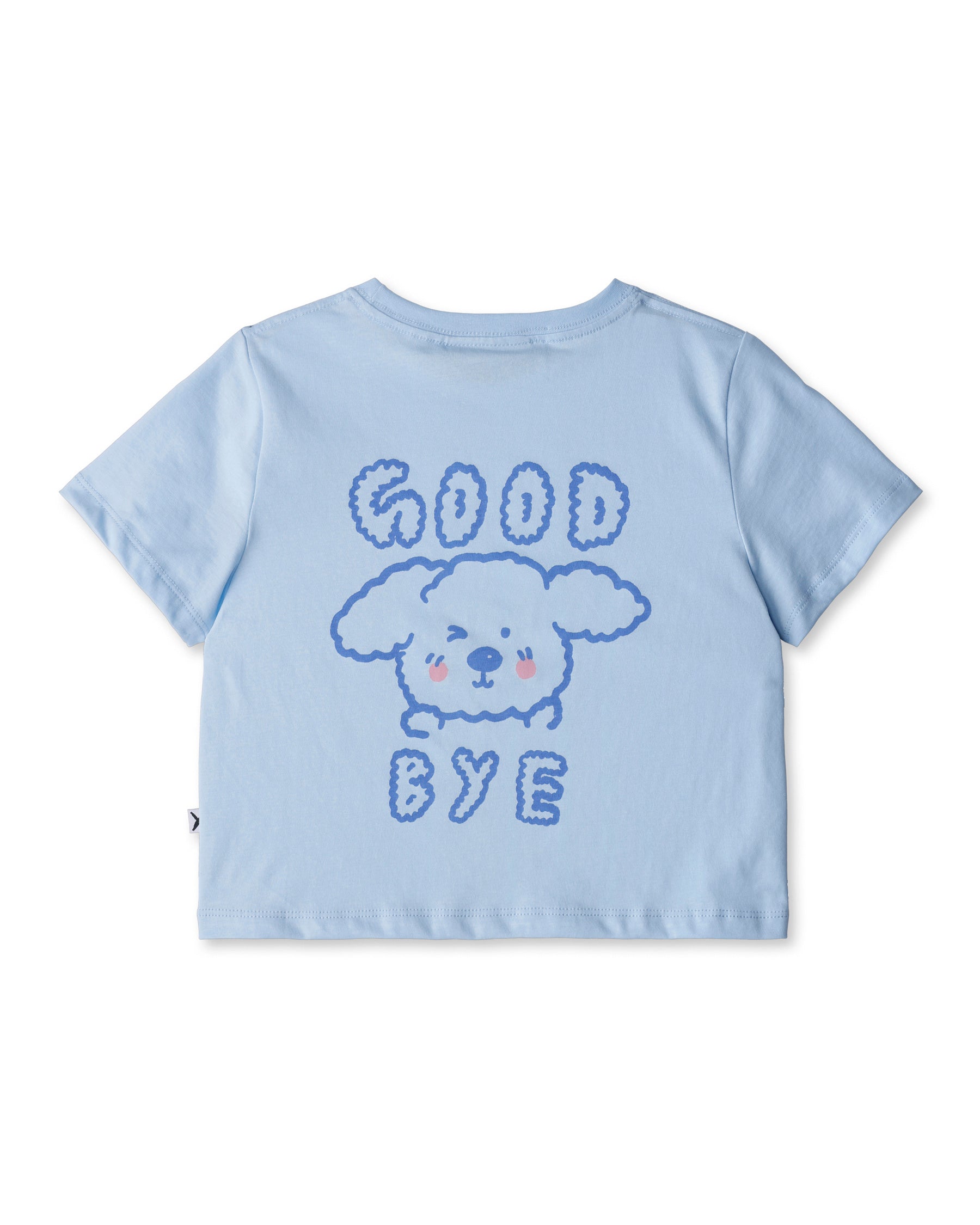 Minti Hello Bunny Bye Puppy Cropped Tee