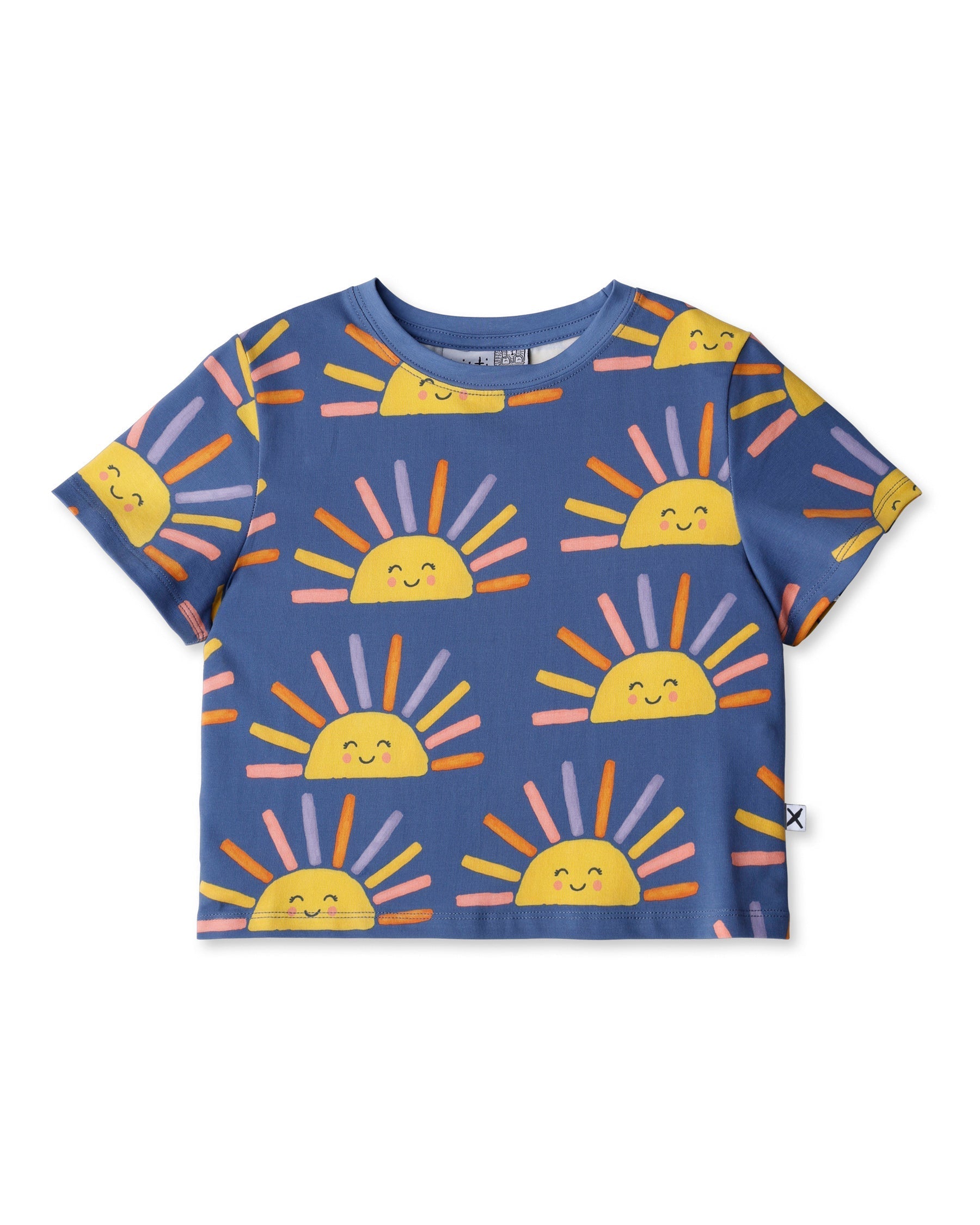 Minti Happy Sunrise Cropped Tee
