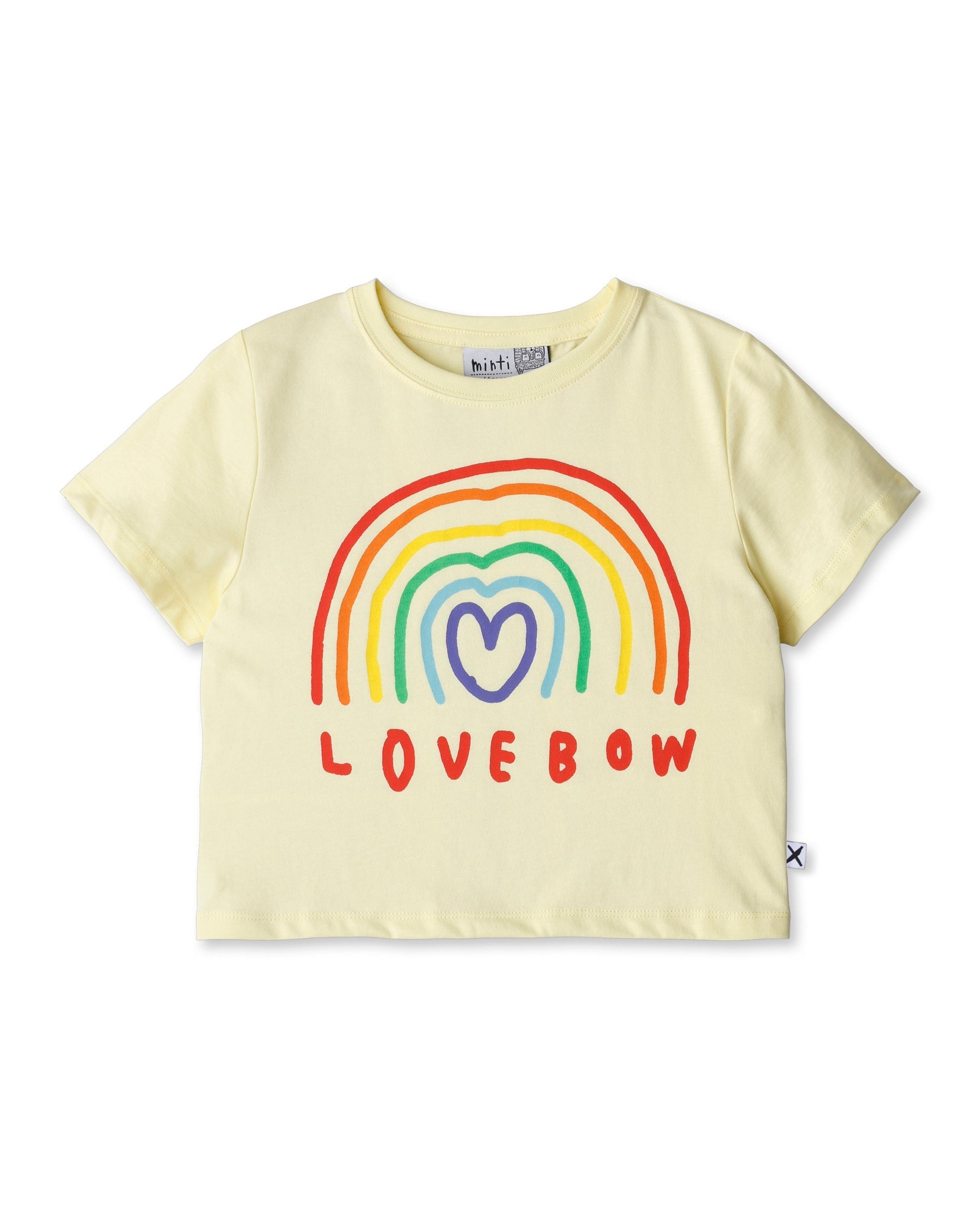 Minti Love-Bow Cropped Tee