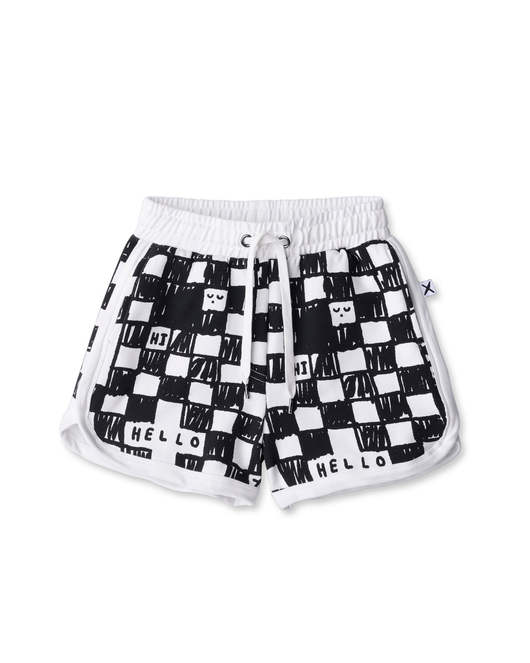 Minti Sketchy Grid Short