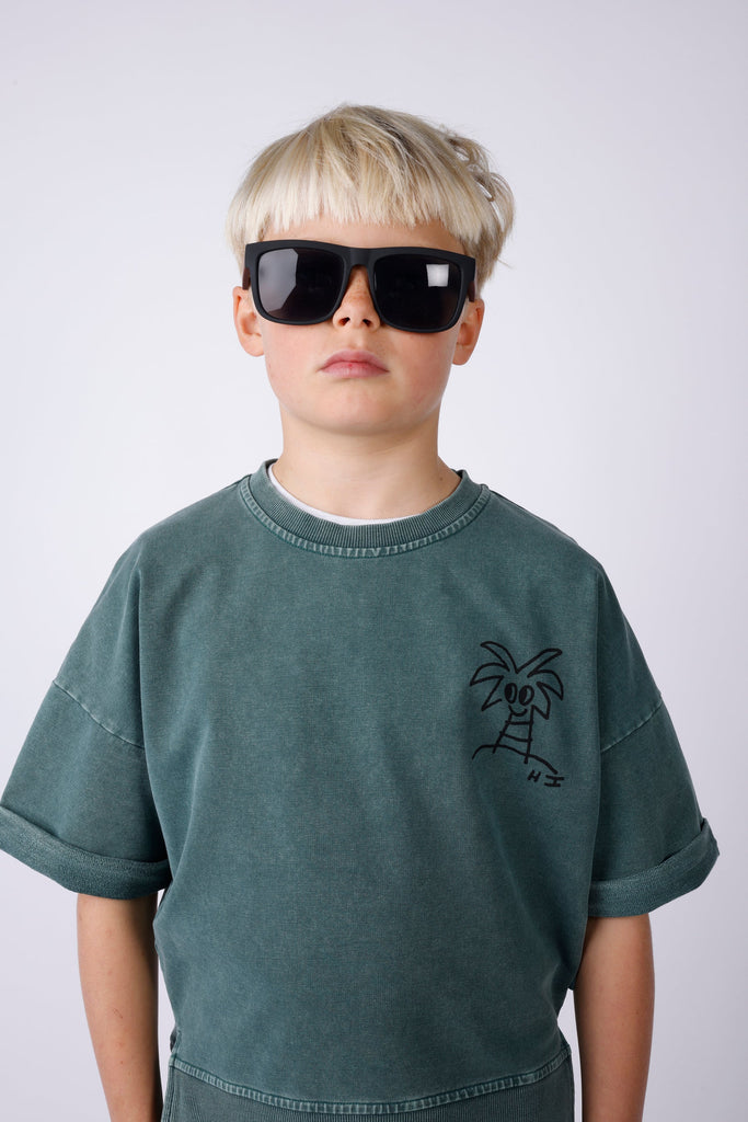Minti Cheeky Palm Short Sleeve Crew