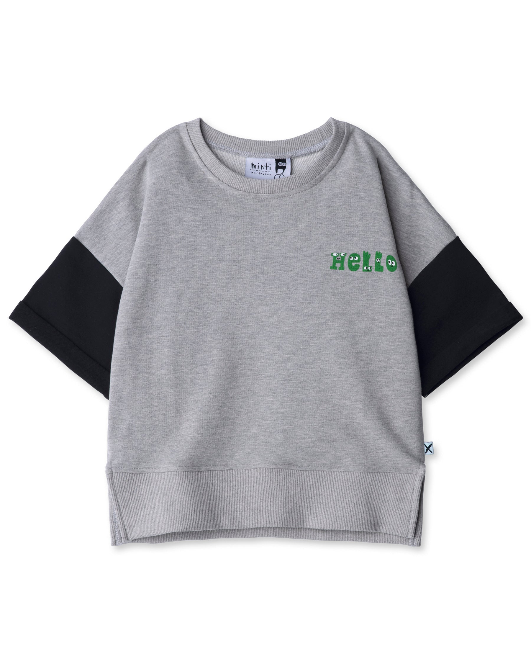 Minti Mismatch Short Sleeve Crew