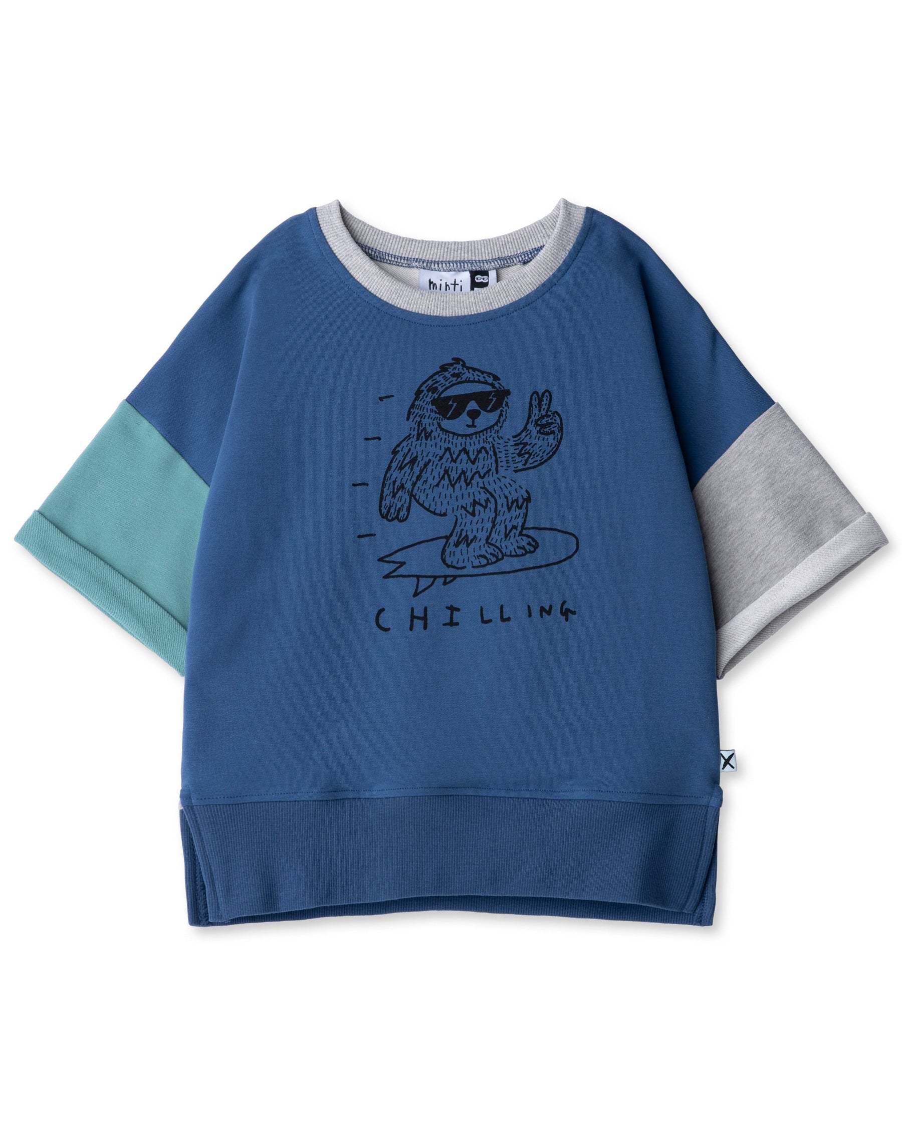 Minti Sloth Mode Short Sleeve Crew