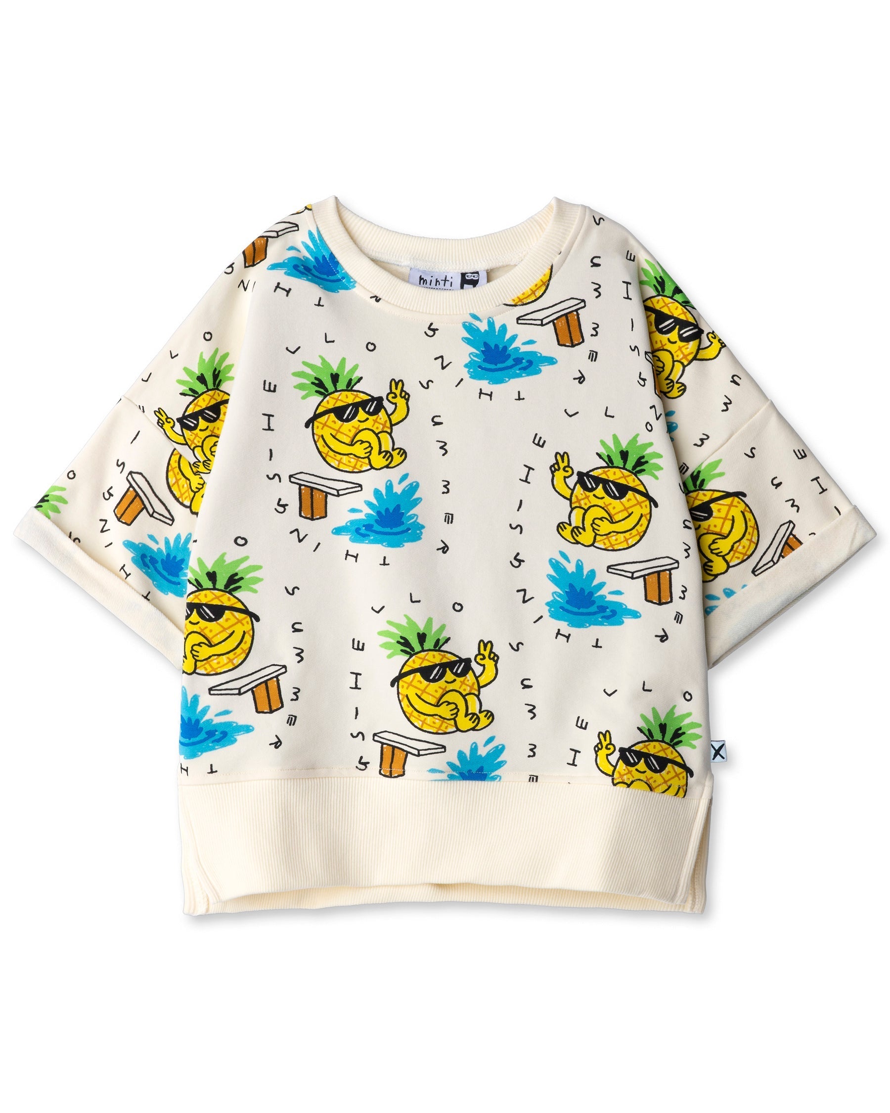 Minti Summer Things Short Sleeve Crew