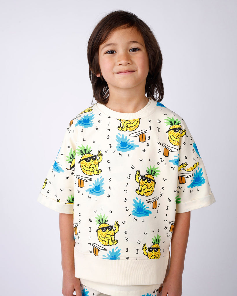 Minti Summer Things Short Sleeve Crew