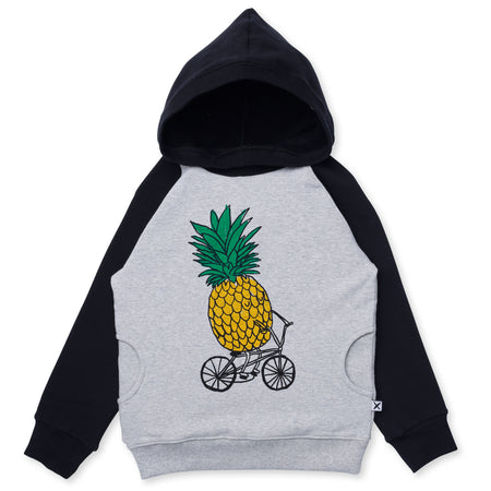 Minti Biking Pineapple Furry Hood