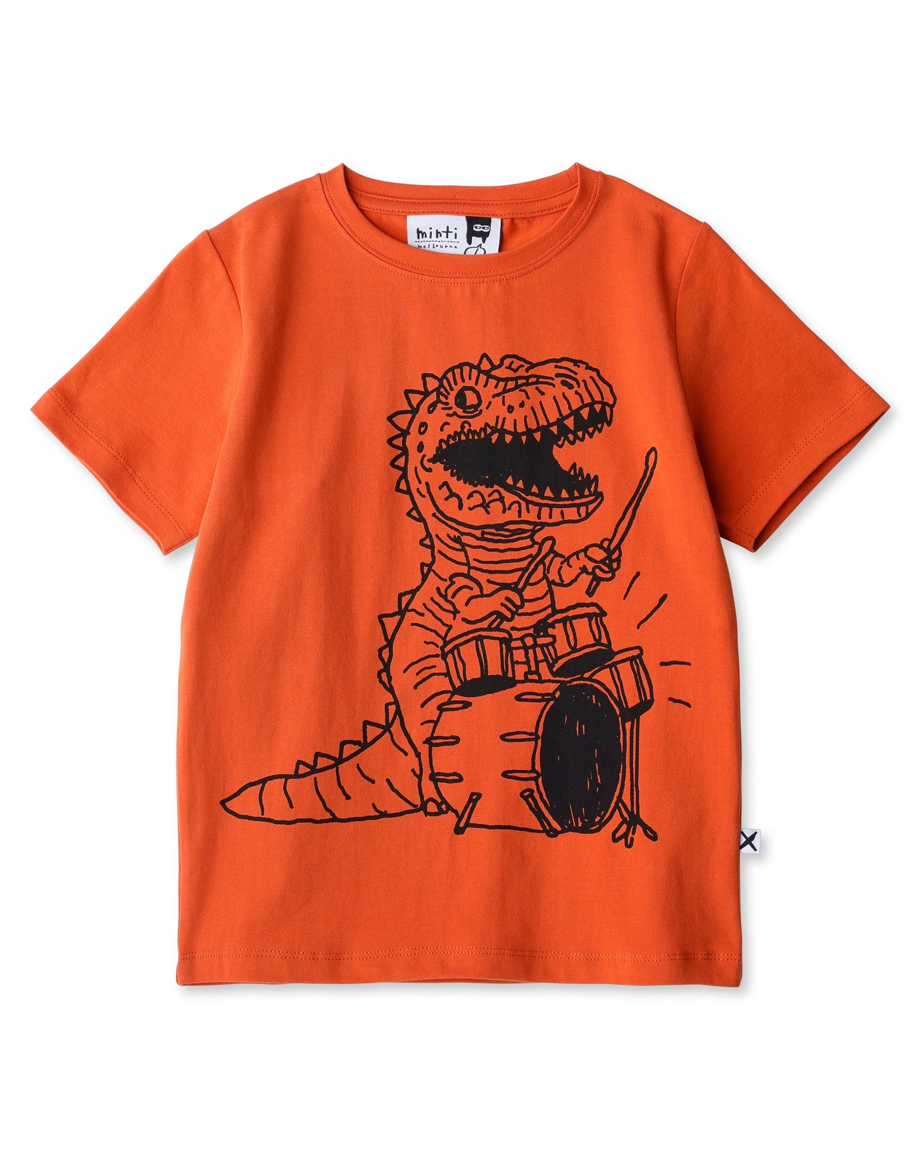 Minti Dino Drummer Tee