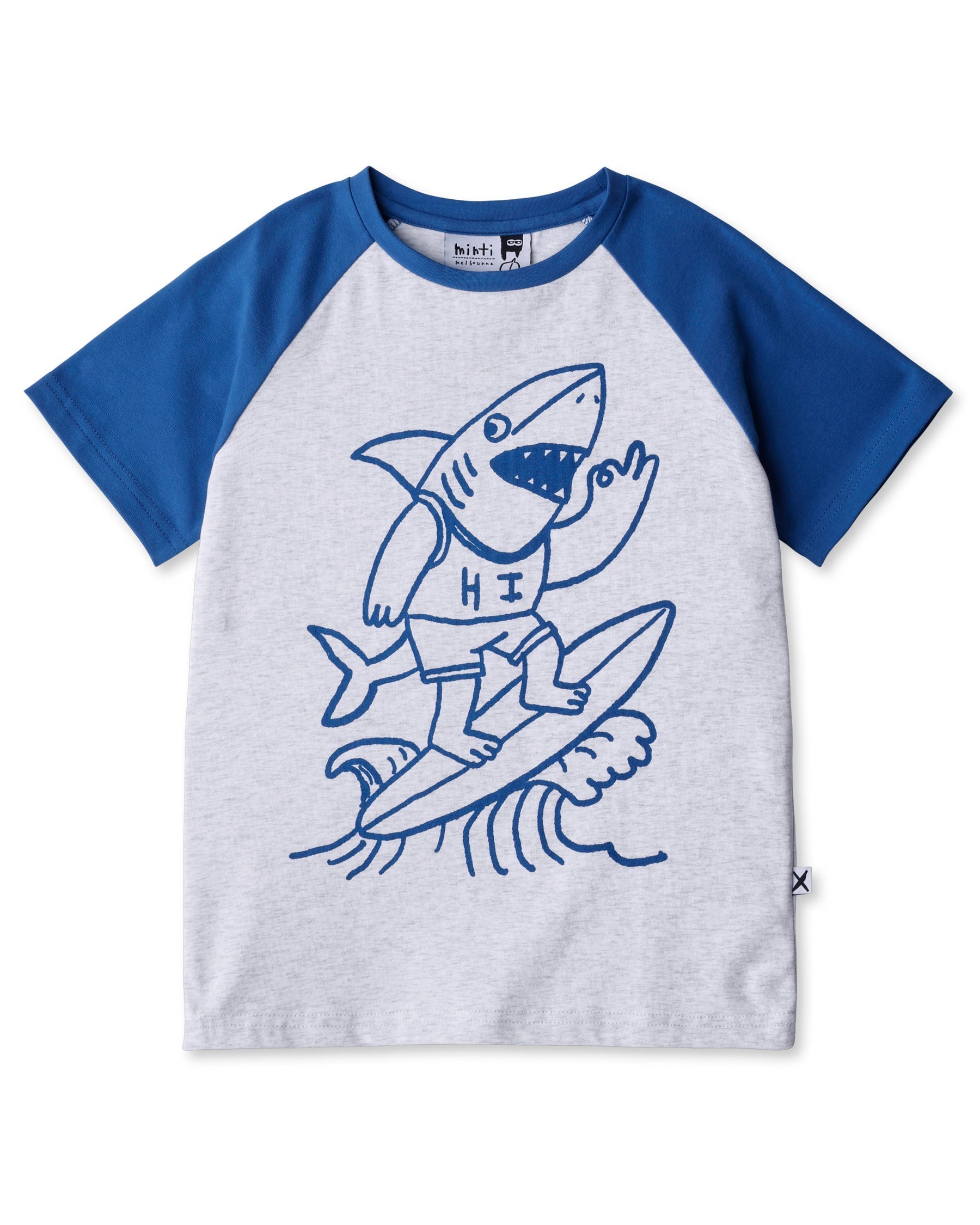 Minti Shredding Shark Tee