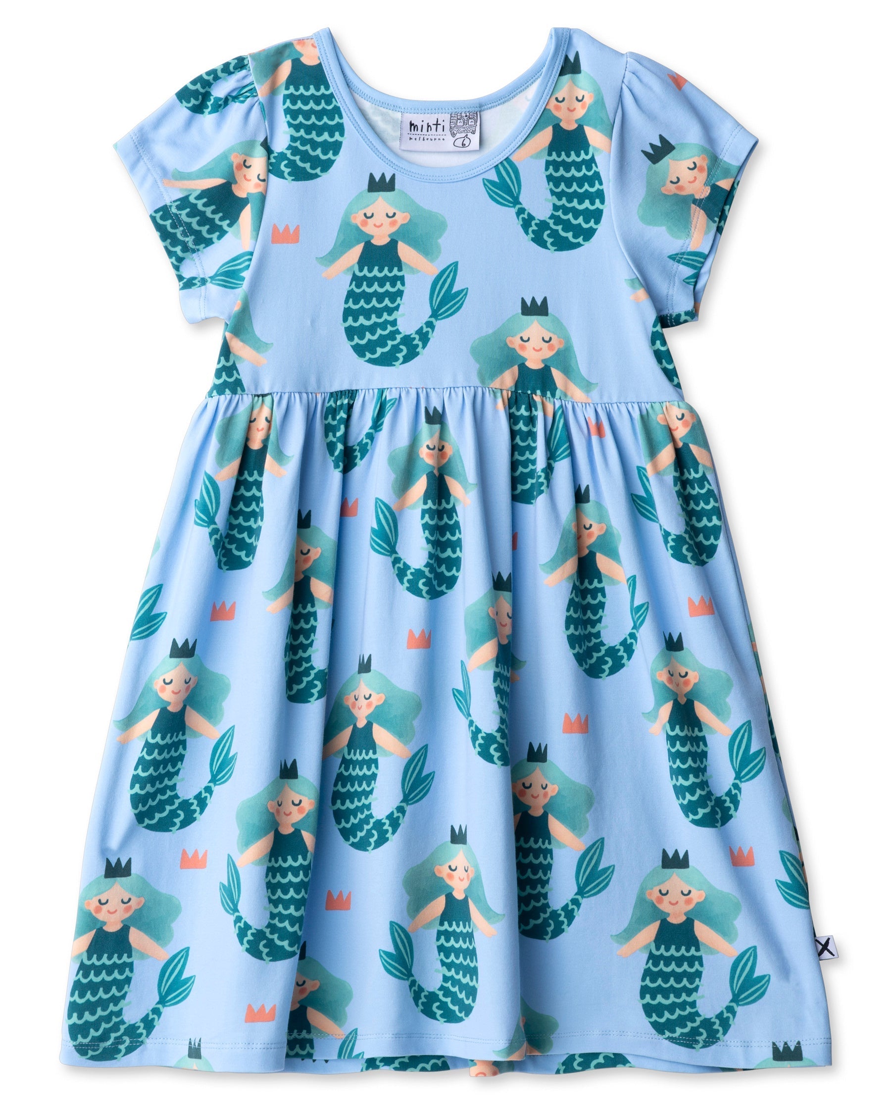 Minti Pastel Mermaids Dress