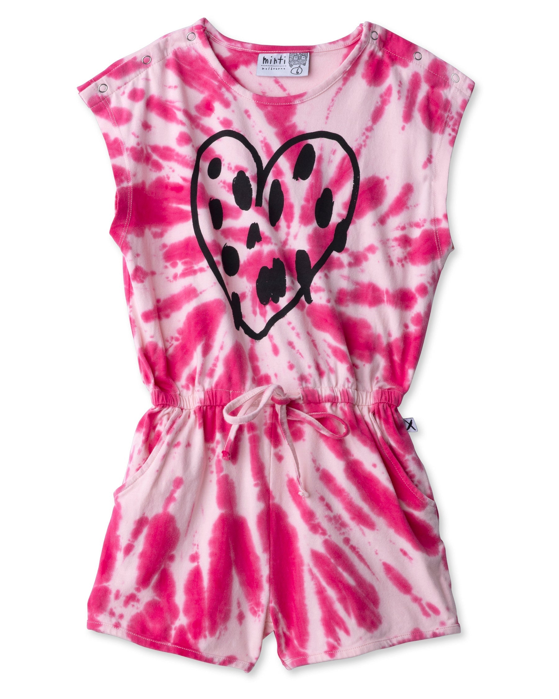 Minti Ink Heart Playsuit