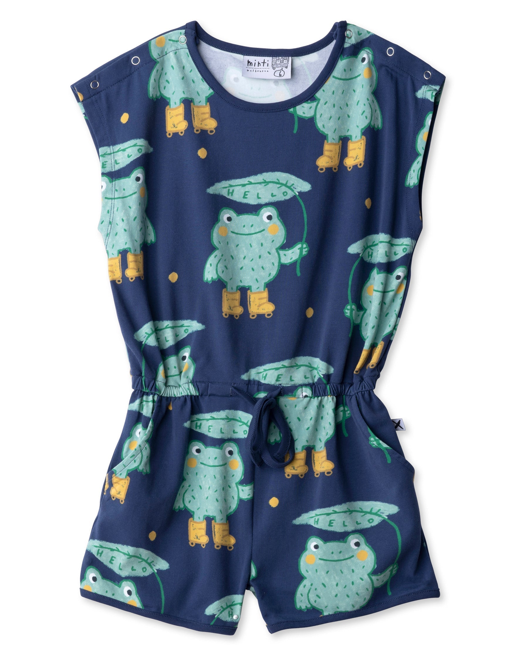 Minti Roller Frog Playsuit