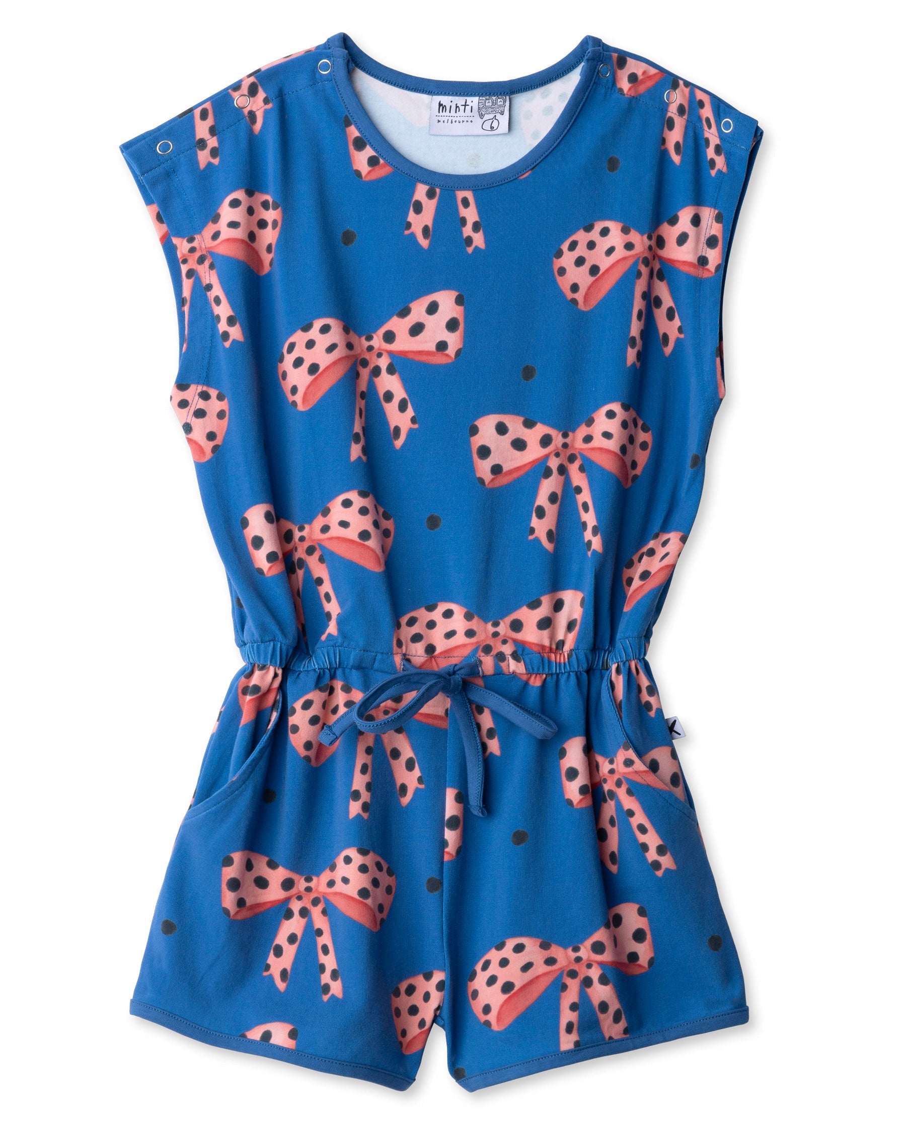 Minti Spotty Bows Playsuit