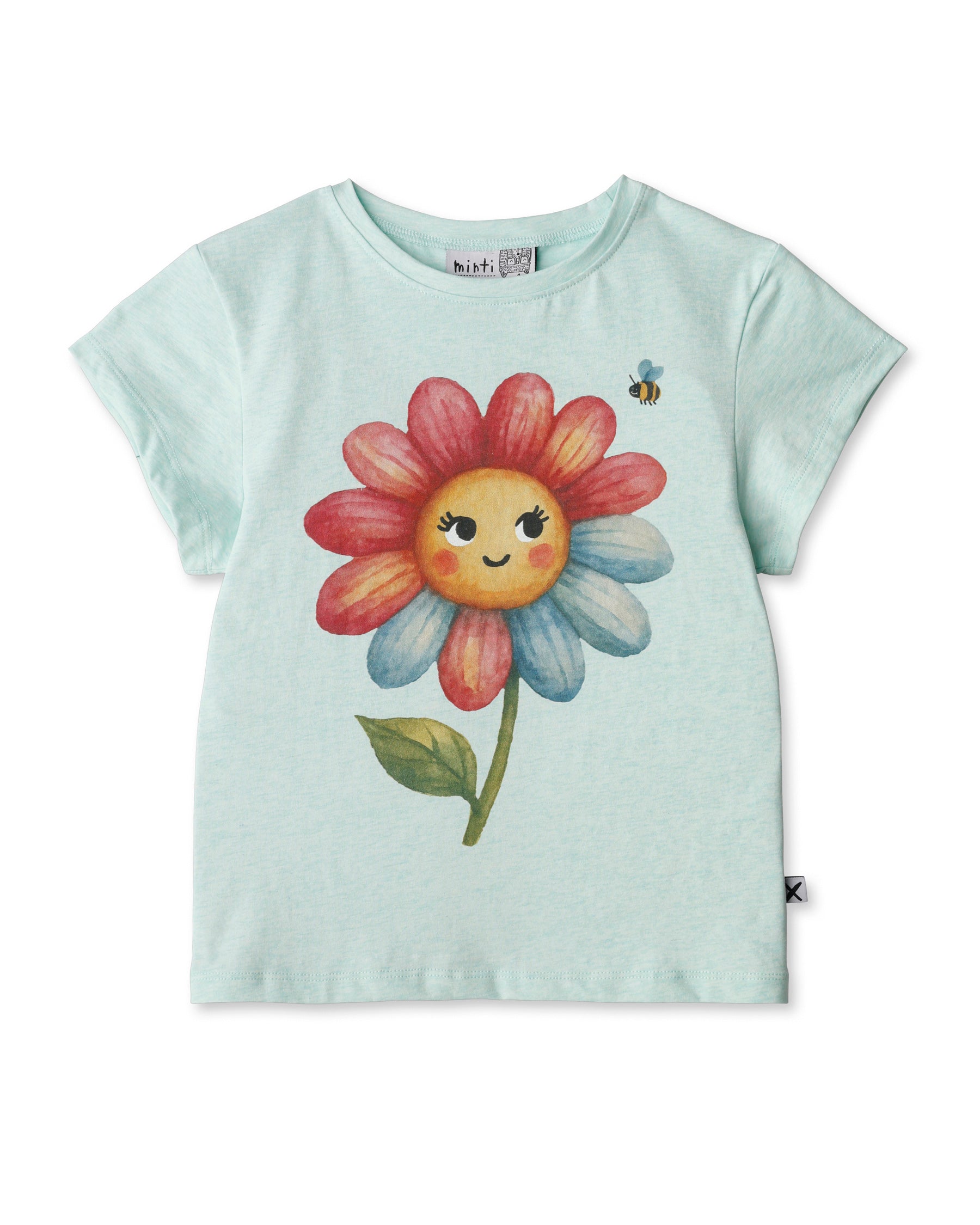 Minti Flower And Bee Tee