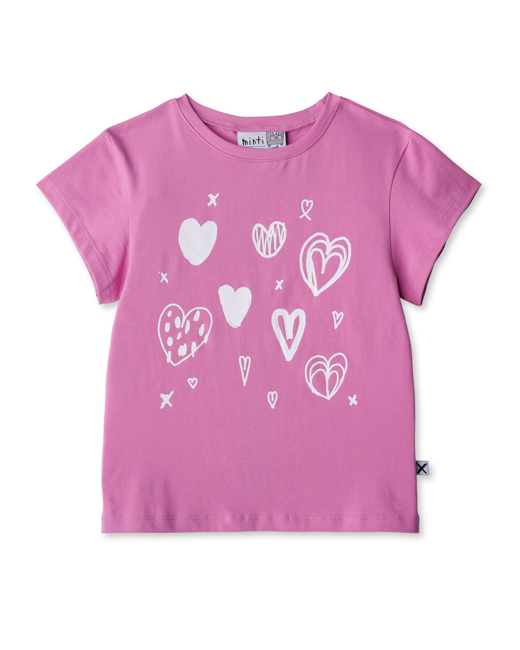 Minti Lots Of Hearts Tee