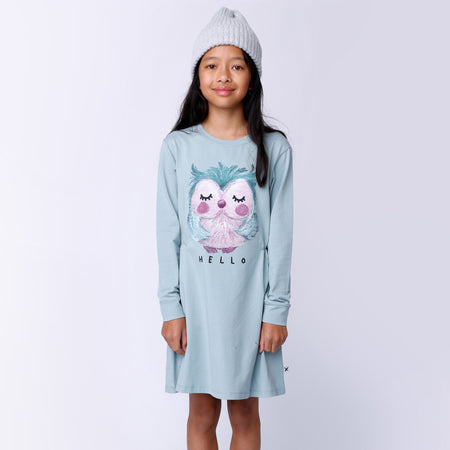 Minti Painted Owl Dress