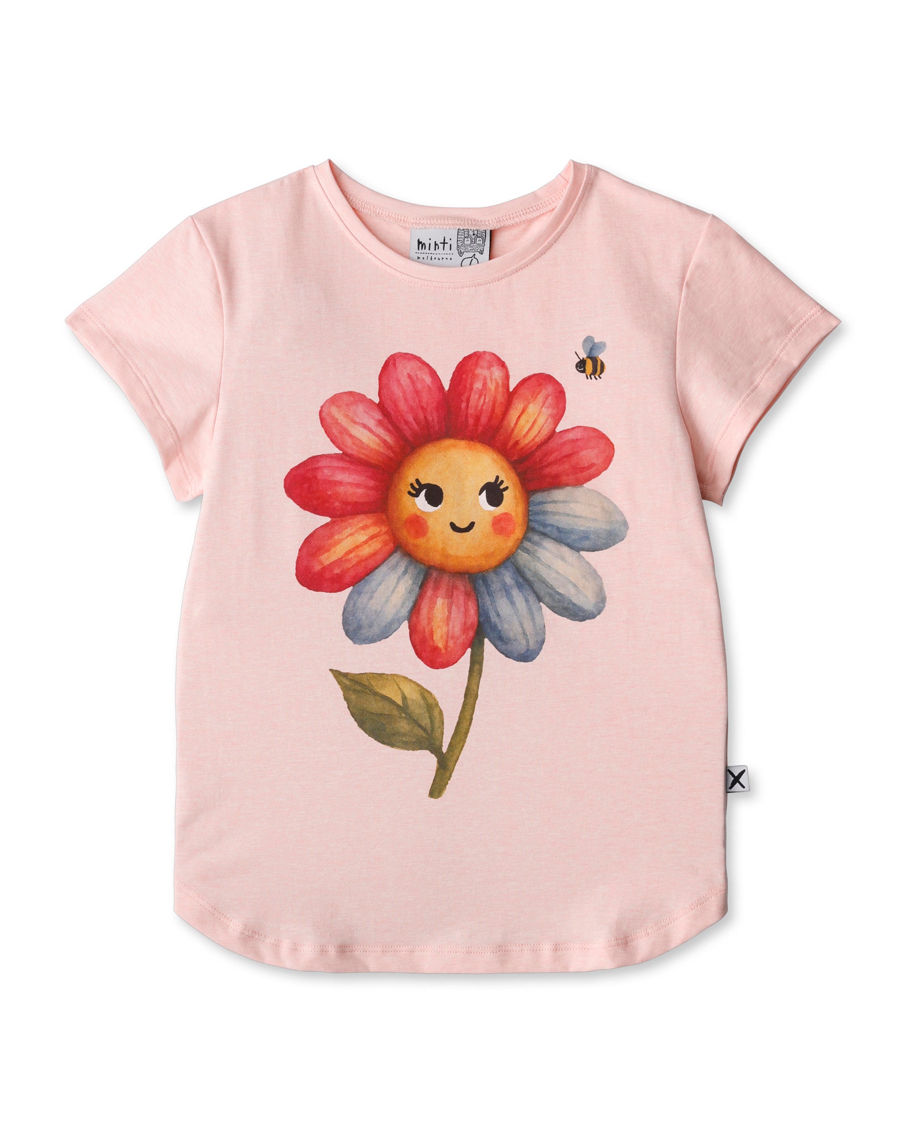 Minti Flower And Bee Tee