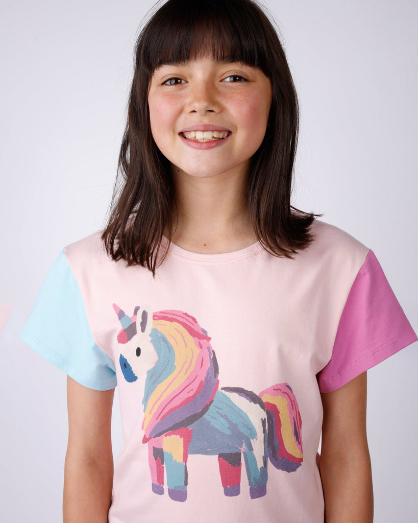 Minti Painted Unicorn Tee