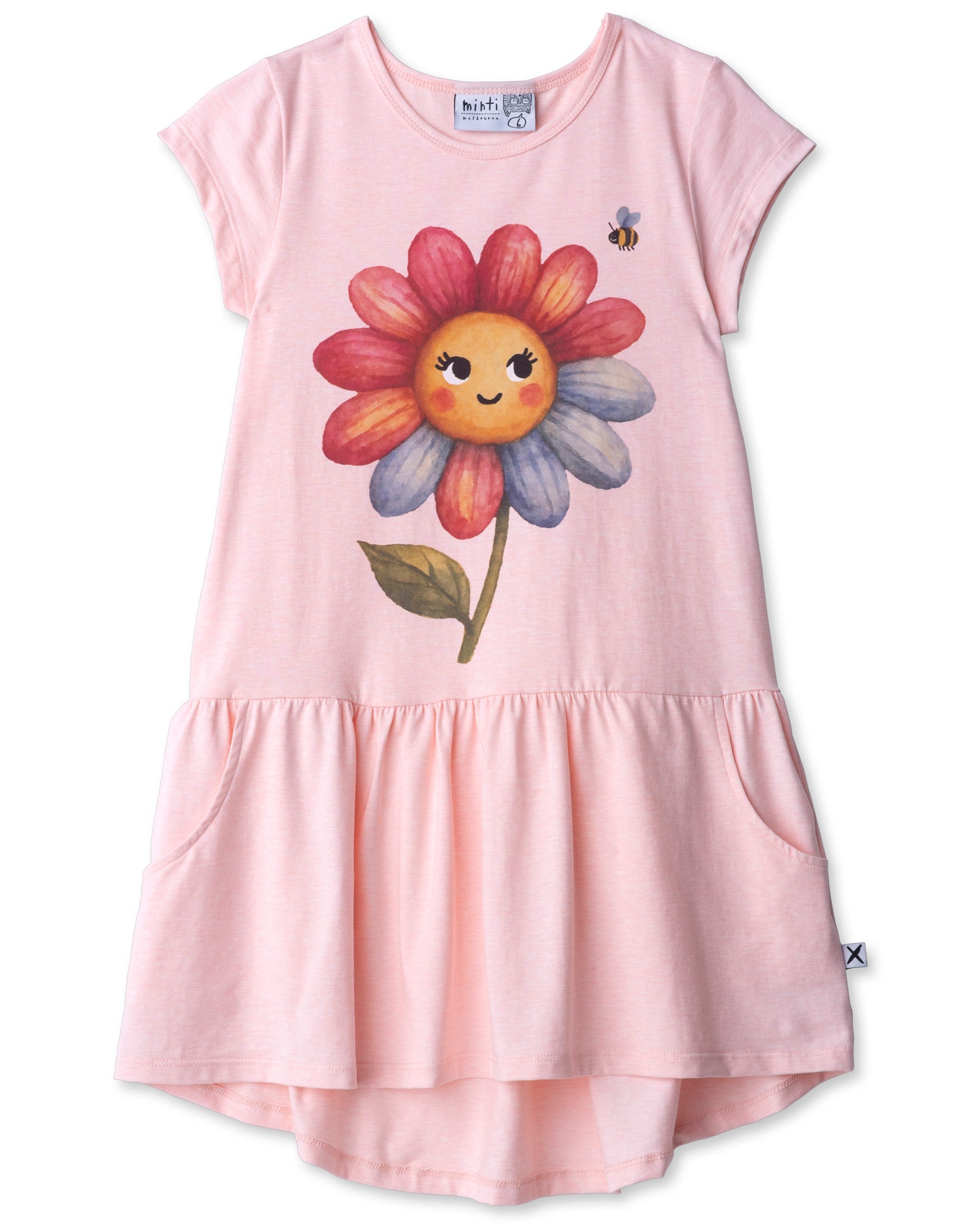 Minti Flower And Bee Dress