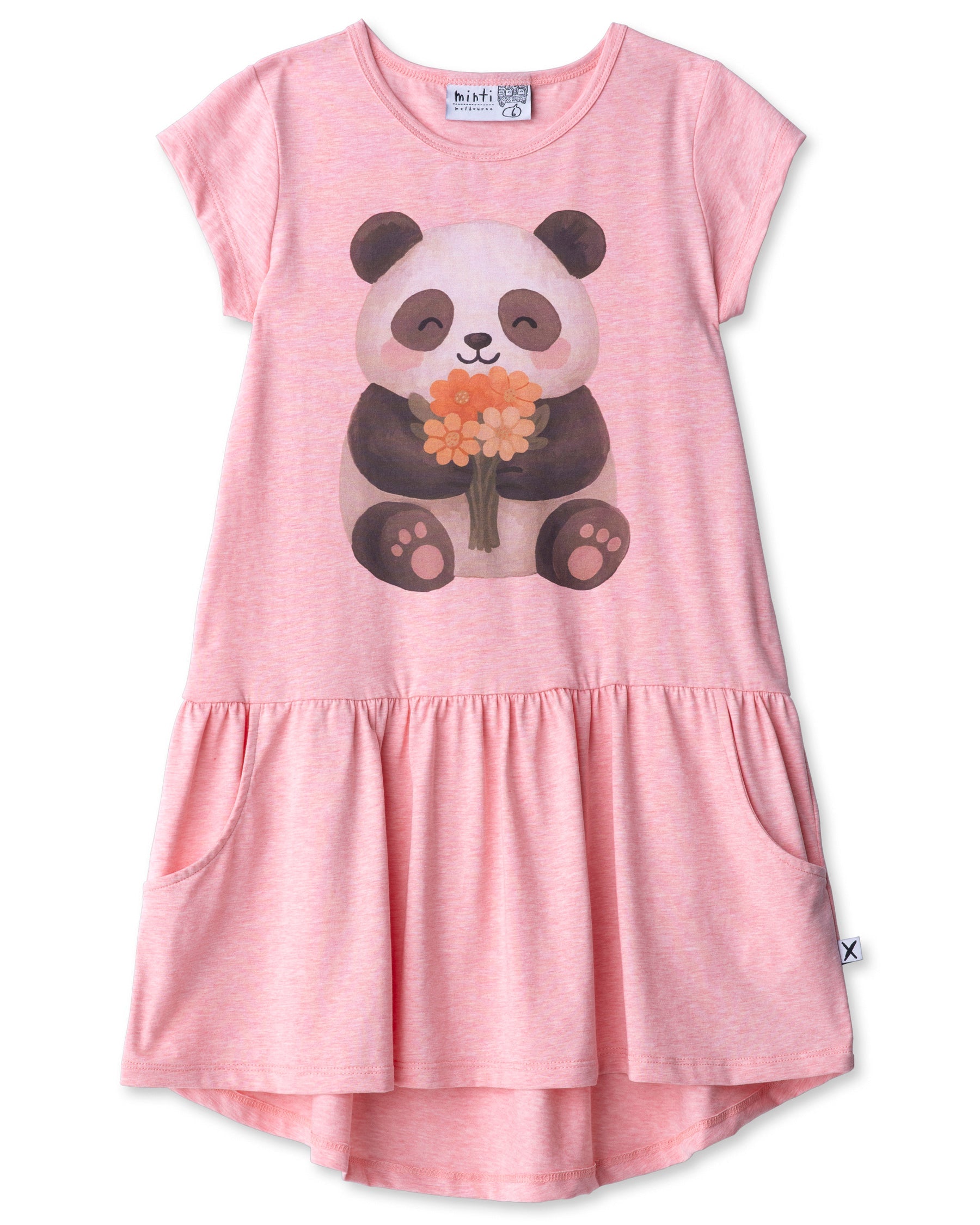 Minti Happy Panda Dress