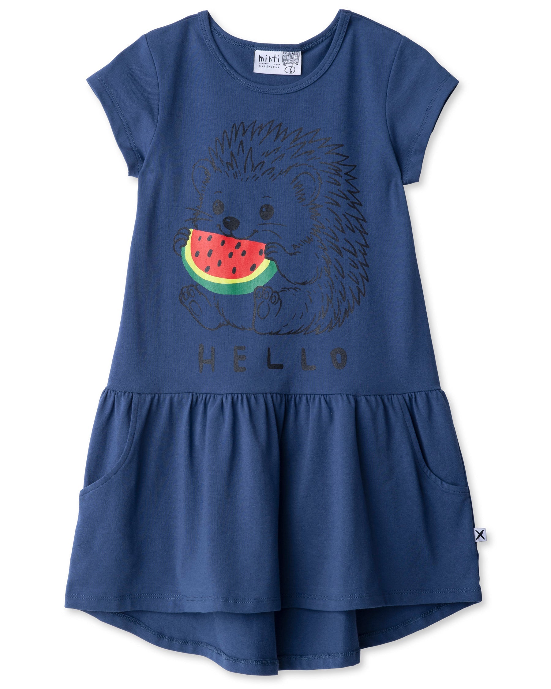 Minti Hello Hedgehog Dress