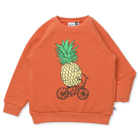 Minti Biking Pineapple Furry Crew