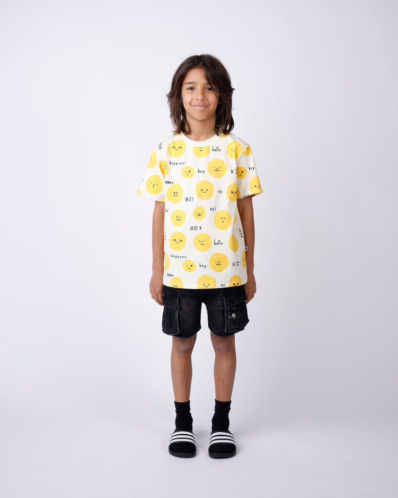 Minti Hello Faces Tee