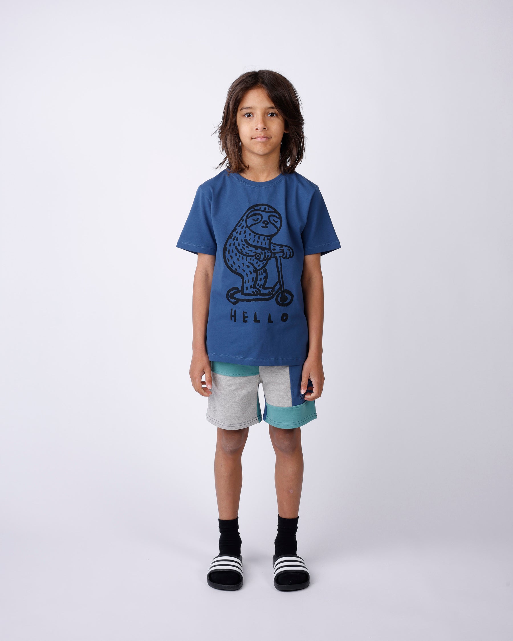 Minti Hello Sloth Goodbye Croc Tee