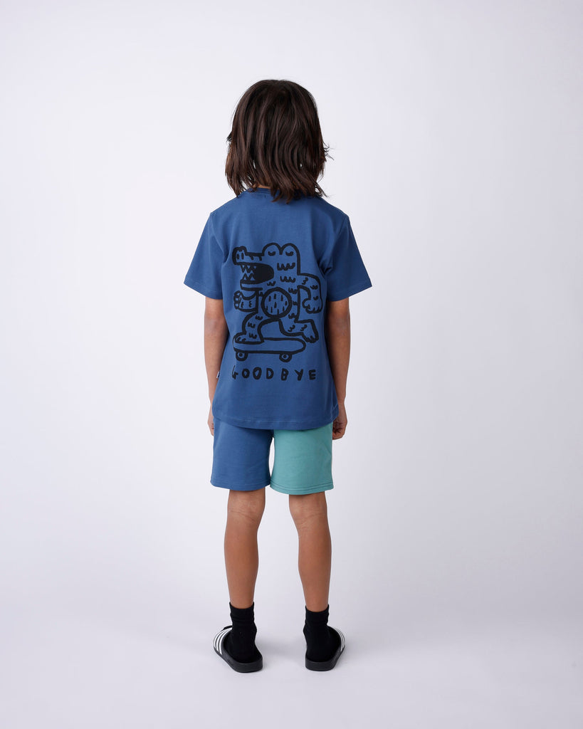 Minti Hello Sloth Goodbye Croc Tee