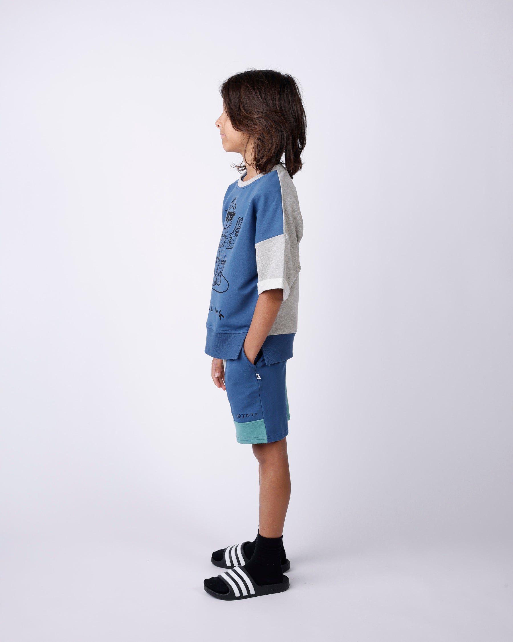 Minti Sloth Mode Short Sleeve Crew