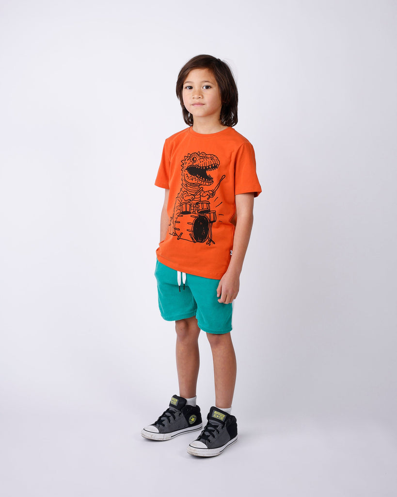 Minti Dino Drummer Tee