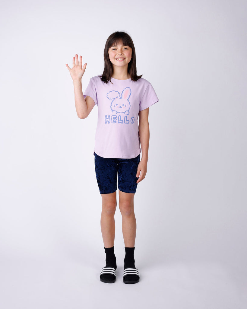 Minti Hello Bunny Bye Puppy Tee