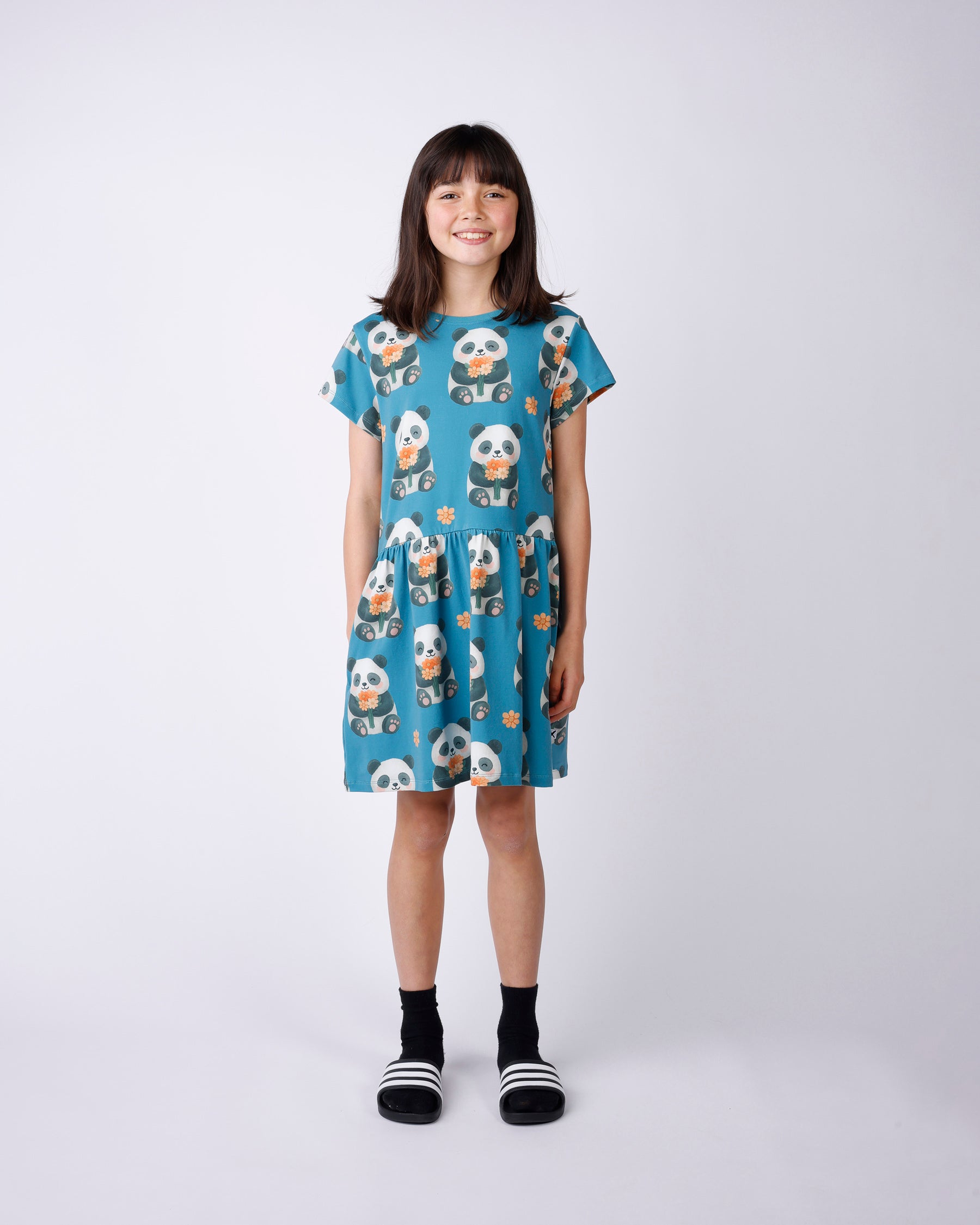 Minti Happy Panda Dress