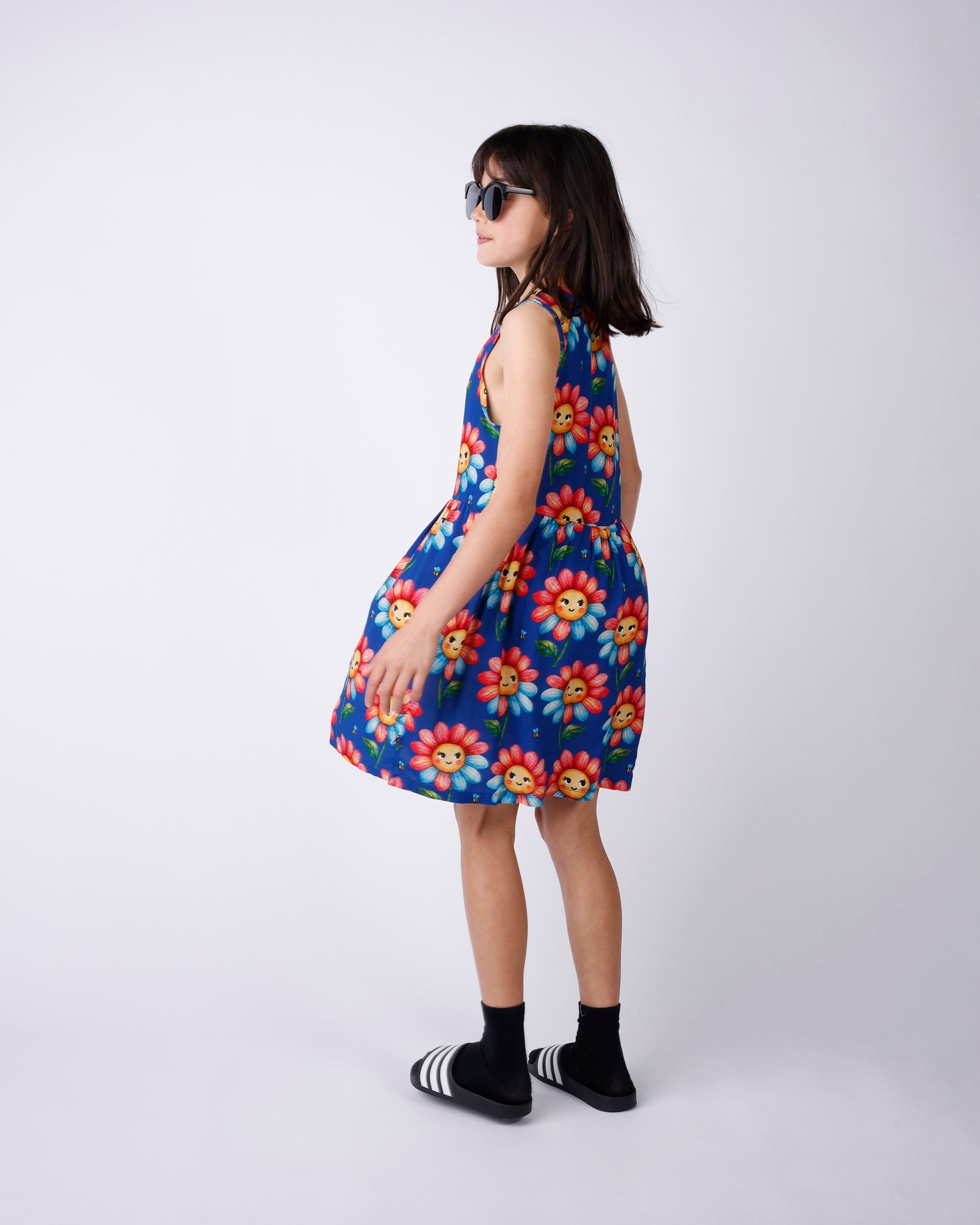 Minti Flower And Bee Woven Dress
