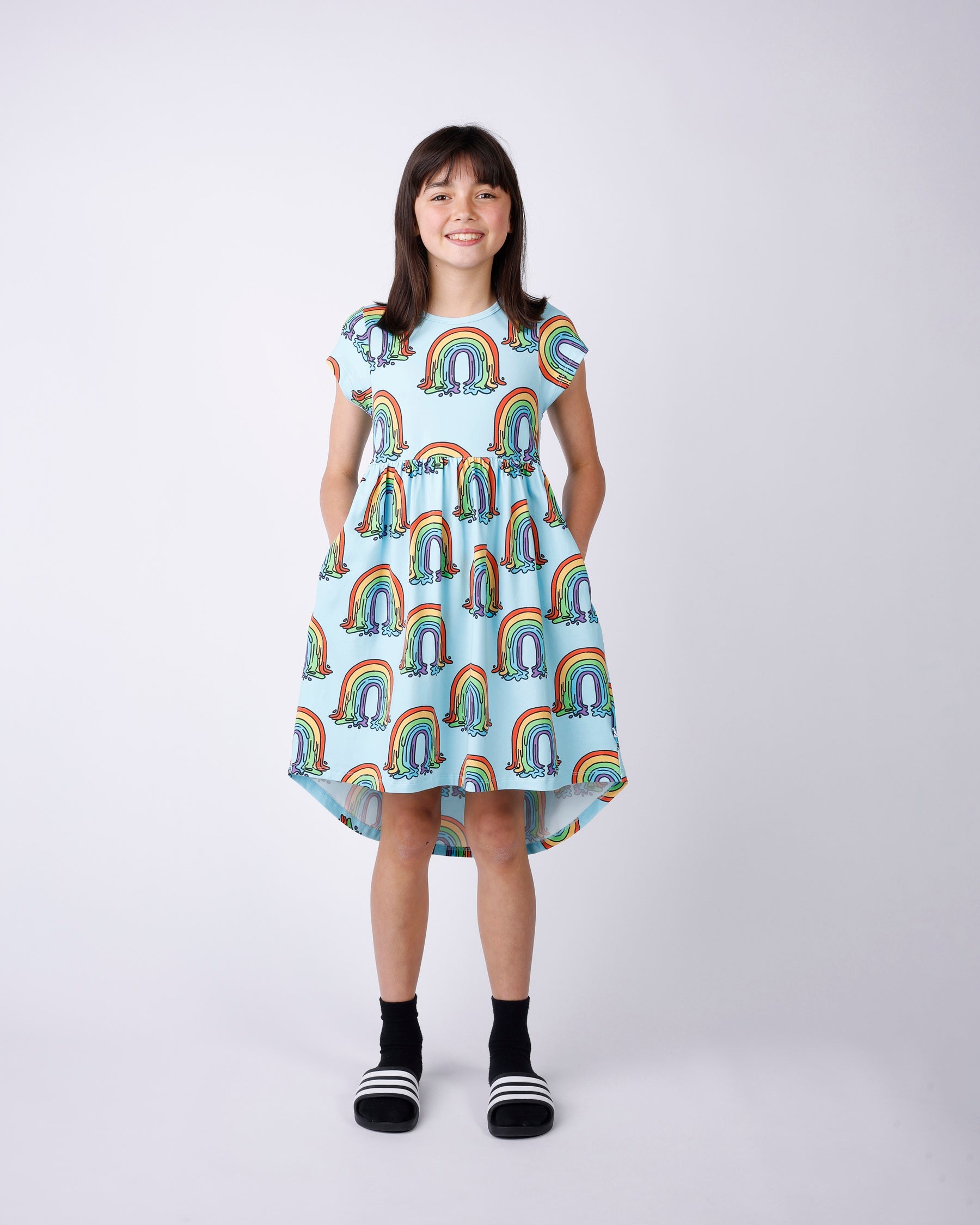 Minti Painted Rainbow Dress