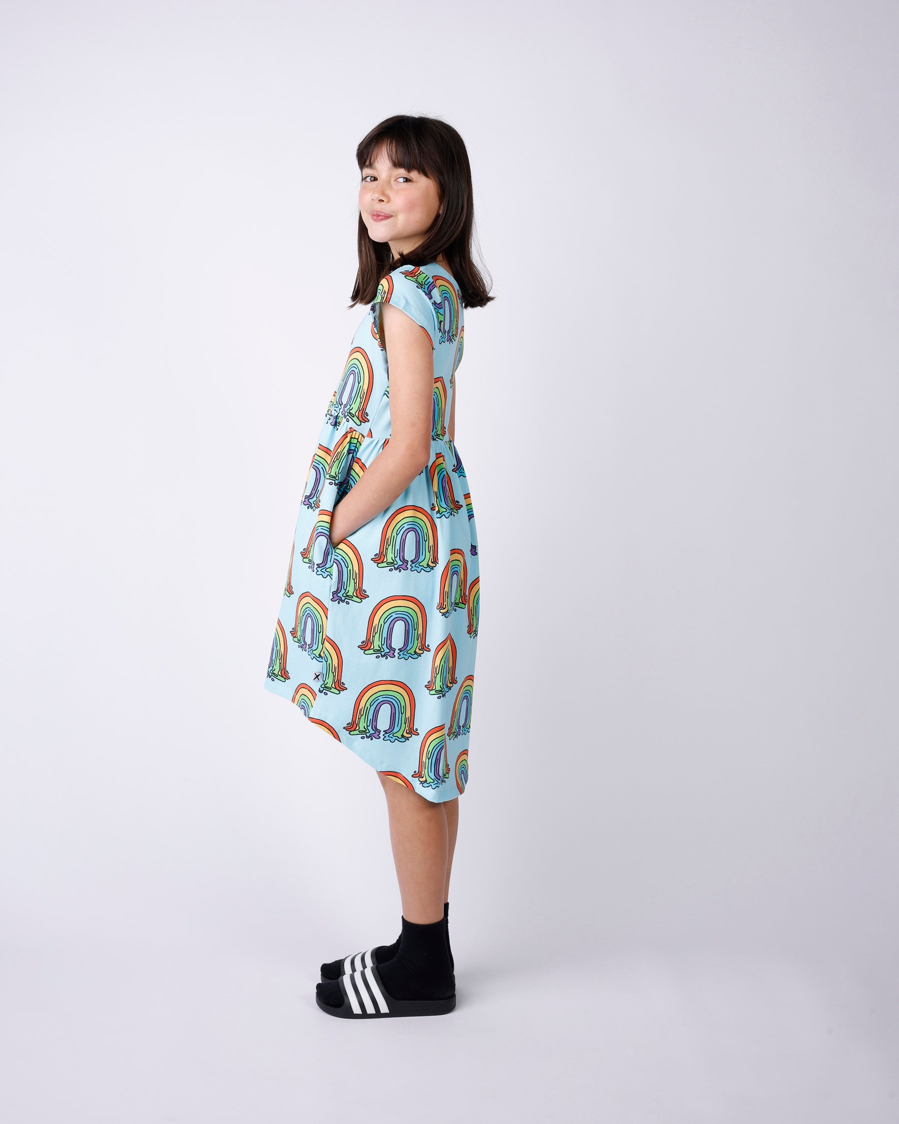 Minti Painted Rainbow Dress