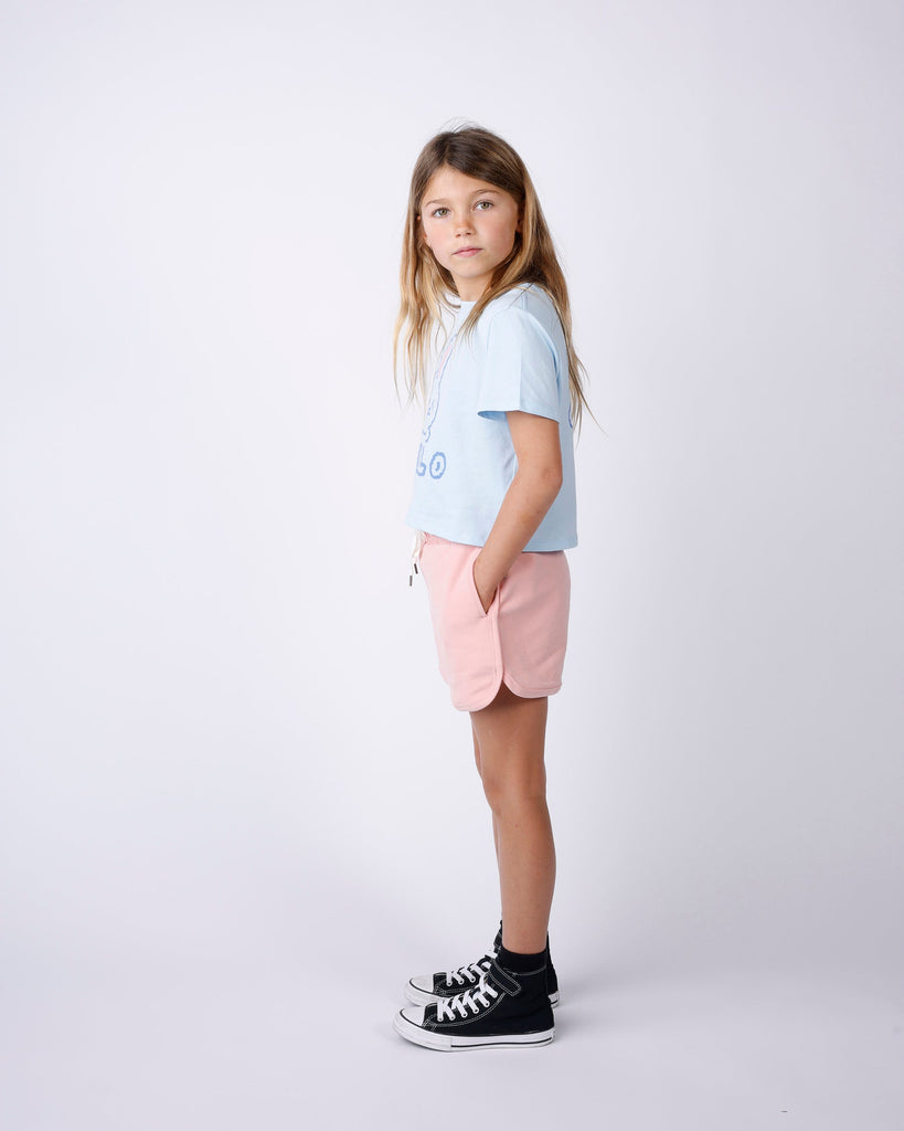 Minti Hello Bunny Bye Puppy Cropped Tee