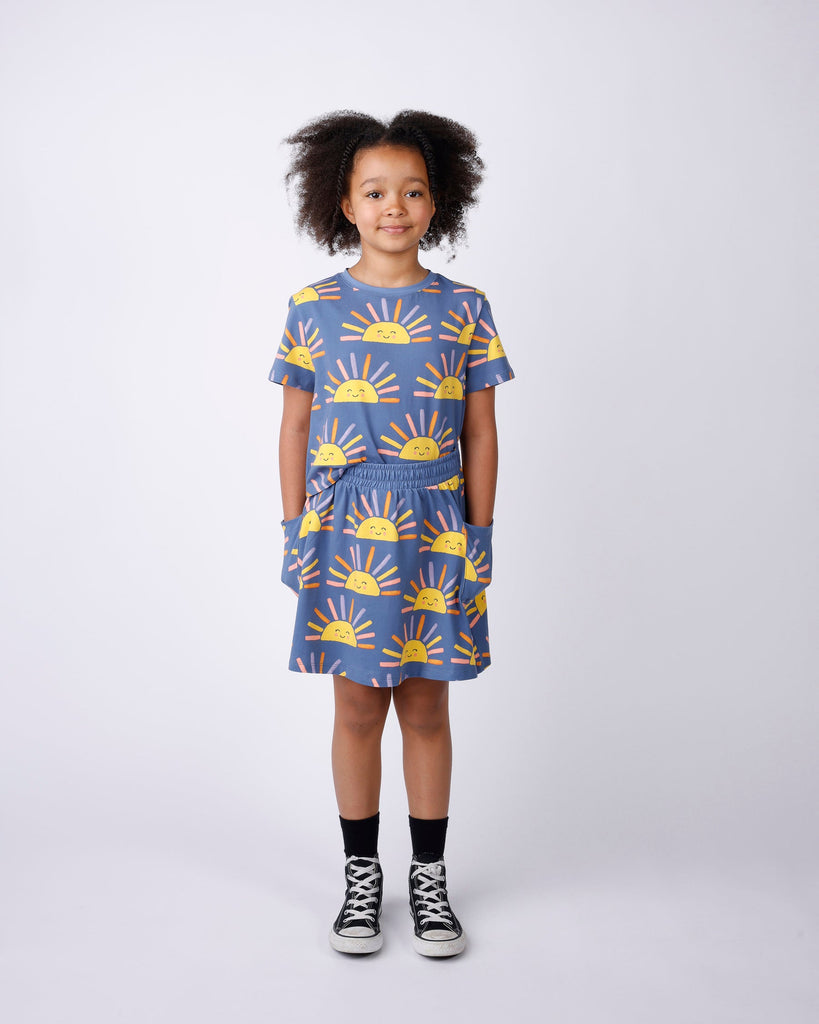 Minti Happy Sunrise Cropped Tee