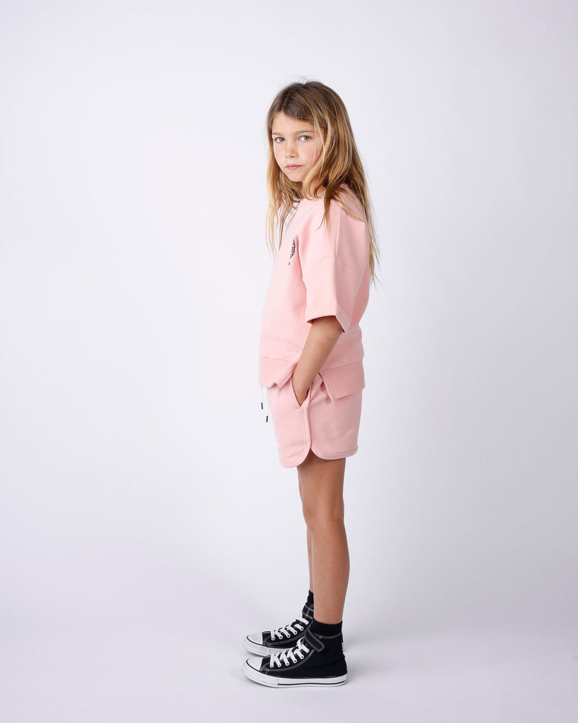 Minti Hello Hedgehog Short Sleeve Crew