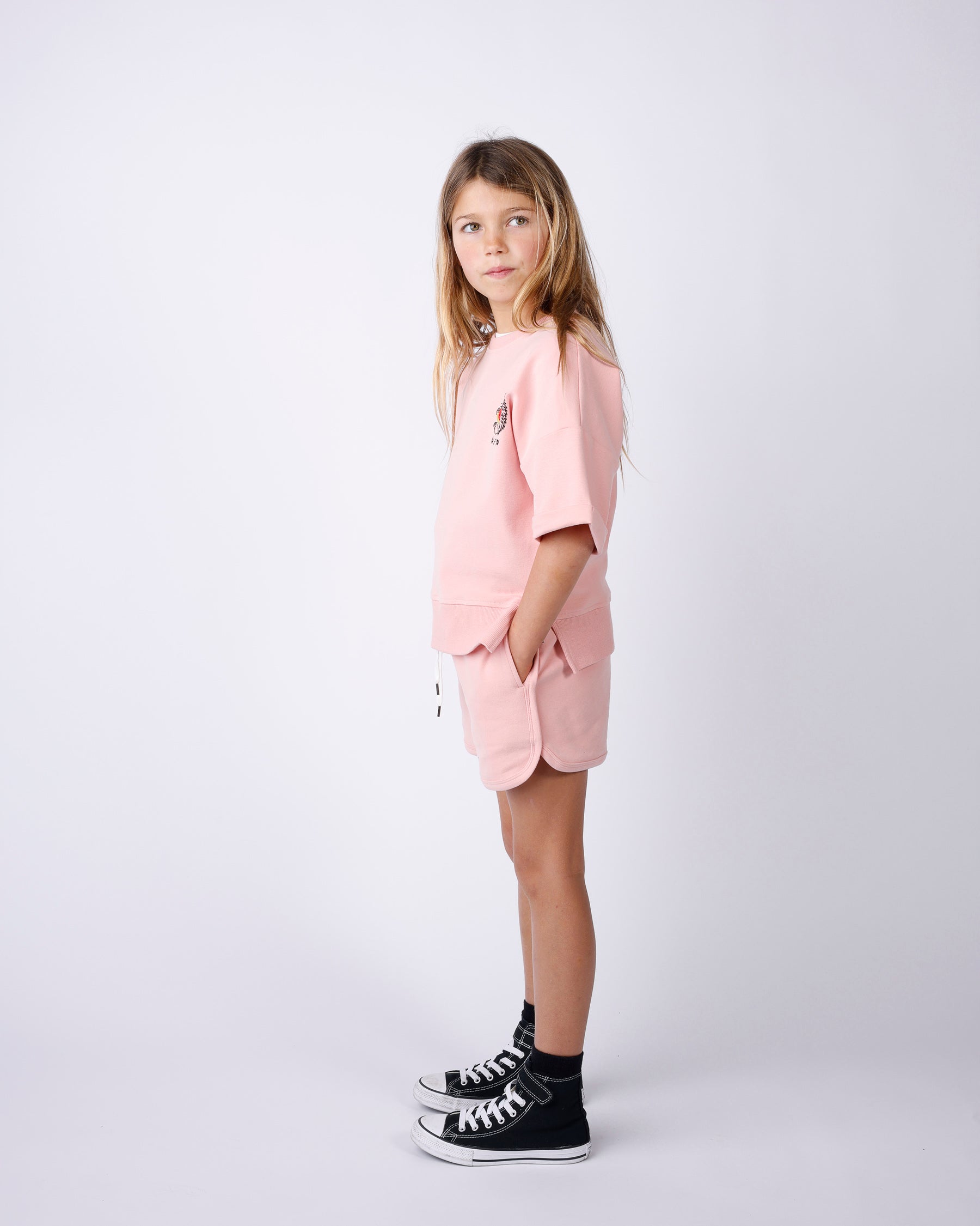 Minti Hello Hedgehog Short Sleeve Crew