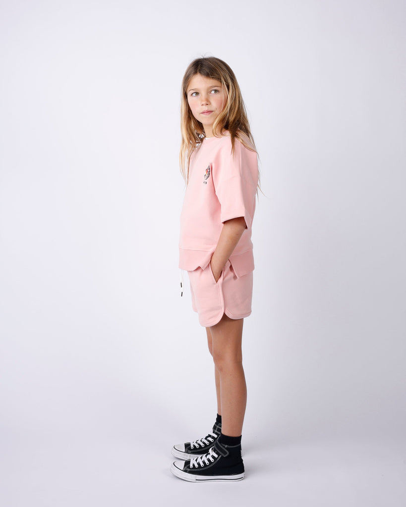 Minti Hello Hedgehog Short Sleeve Crew