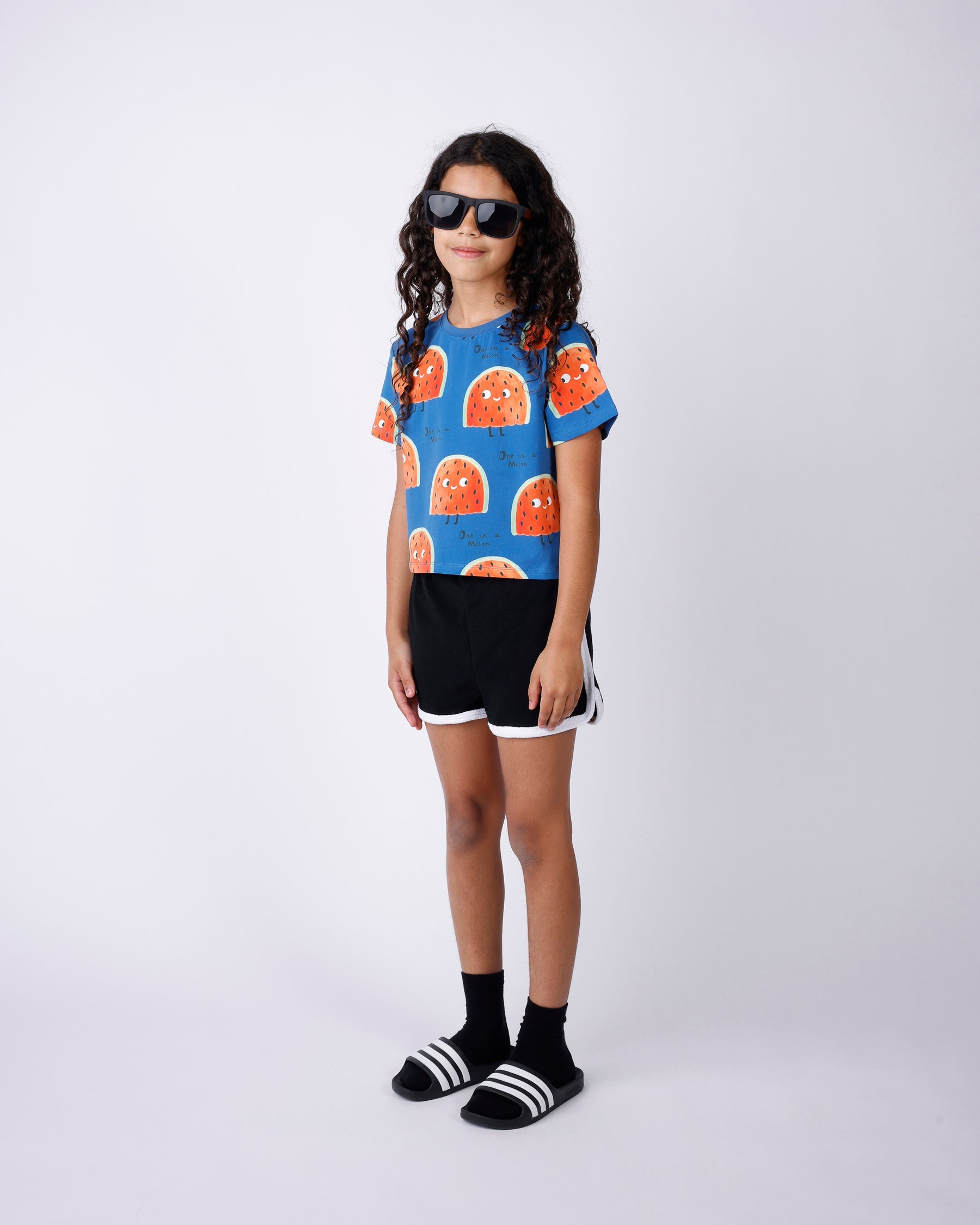 Minti One In A Melon Cropped Tee